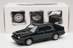 Volkswagen Jetta Mk3 CL Čierny Icartime 1:18 JETTA001 Kov – obrázok 8 z 8