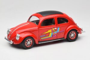 Volkswagen Chrobák Červený Solido 1:18 8306 Kov