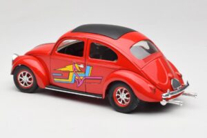 Volkswagen Chrobák Červený Solido 1:18 8306 Kov – obrázok 7 z 8