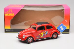 Volkswagen Chrobák Červený Solido 1:18 8306 Kov – obrázok 8 z 8