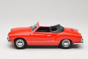 Volkswagen Karmann Ghia Kabriolet Červený Minichamps 1:18 155054030 Kov – obrázok 3 z 6