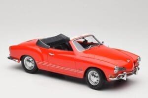 Volkswagen Karmann Ghia Kabriolet Červený Minichamps 1:18 155054030 Kov – obrázok 4 z 6