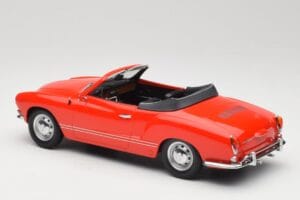 Volkswagen Karmann Ghia Kabriolet Červený Minichamps 1:18 155054030 Kov – obrázok 5 z 6