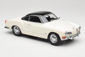Volkswagen Karmann Ghia Krémový Čierny Minichamps 1:18 155054021 Kov – obrázok 4 z 6