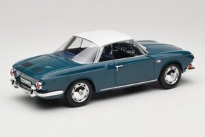 Volkswagen Karmann Ghia Type 34 1500 Sea Blue Norev 1:18 188646 Kov – obrázok 3 z 8