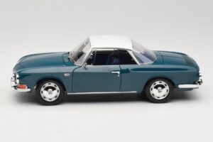 Volkswagen Karmann Ghia Type 34 1500 Sea Blue Norev 1:18 188646 Kov – obrázok 4 z 8