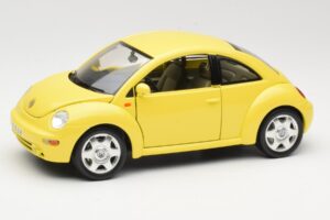 Volkswagen New Beetle Žltý Bburago 1:18 BEETLE001 Kov