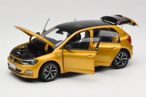 Volkswagen Polo Plus Žltý OEM 1:18 ZVY000009GEL Kov – obrázok 2 z 8