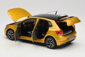 Volkswagen Polo Plus Žltý OEM 1:18 ZVY000009GEL Kov – obrázok 5 z 8