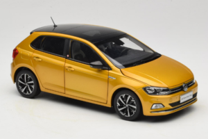 Volkswagen Polo Plus Žltý OEM 1:18 ZVY000009GEL Kov – obrázok 6 z 8