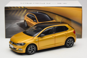 Volkswagen Polo Plus Žltý OEM 1:18 ZVY000009GEL Kov – obrázok 8 z 8