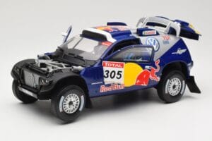 Volkswagen Race Touareg #305 Volkswagen Motorsport M. Miller / R. Pitchford Dakar Rally 2009 Norev 1:18 188466 Kov – obrázok 2 z 7
