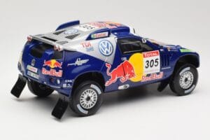 Volkswagen Race Touareg #305 Volkswagen Motorsport M. Miller / R. Pitchford Dakar Rally 2009 Norev 1:18 188466 Kov – obrázok 3 z 7