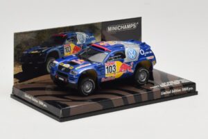 Volkswagen Race Touareg #103 B. Saby / R. Perin Winner Rally Por Las Pampas 2005 Minichamps 1:43 436055303 Kov – obrázok 2 z 4