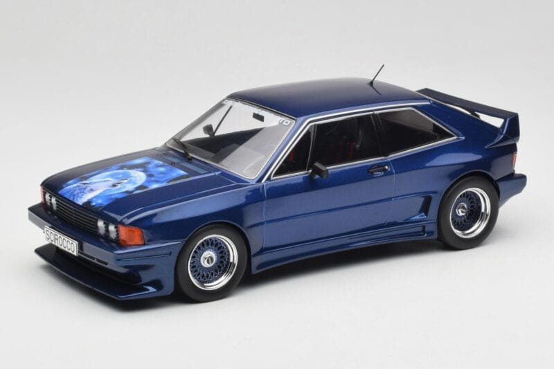 Volkswagen Rieger Scirocco Mk1 GTO Modrý MCG 1:18 MCG18448 Kov