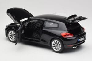 Volkswagen Scirocco Mk3 Čierny Norev 1:18 188471 Kov – obrázok 5 z 8