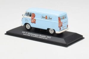 Volkswagen T1 Panel Van Resch & Frisch Minichamps 1:43 430052216 Kov – obrázok 3 z 4