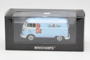 Volkswagen T1 Panel Van Resch & Frisch Minichamps 1:43 430052216 Kov – obrázok 4 z 4