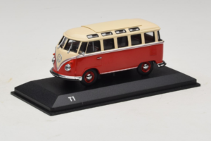 Volkswagen T1 Červený Béžový Minichamps 1:43 231099300Y3D Kov – obrázok 2 z 4