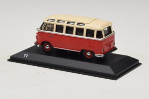 Volkswagen T1 Červený Béžový Minichamps 1:43 231099300Y3D Kov – obrázok 3 z 4
