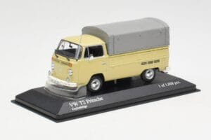 Volkswagen T2 Flatbed Béžový Minichamps 1:43 400053204 Kov – obrázok 2 z 4
