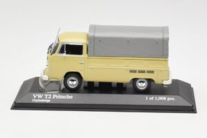 Volkswagen T2 Flatbed Béžový Minichamps 1:43 400053204 Kov