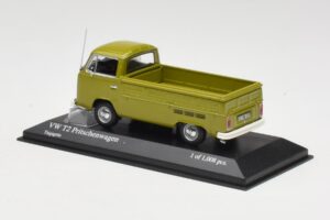 Volkswagen T2 Flatbed Zelený Minichamps 1:43 400053202 Kov – obrázok 3 z 4