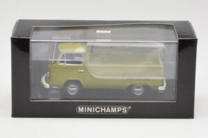 Volkswagen T2 Flatbed Zelený Minichamps 1:43 400053202 Kov – obrázok 4 z 4
