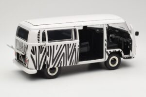 Volkswagen T2a Bus Safari Schuco 1:18 191 Kov – obrázok 2 z 8