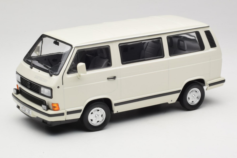 Volkswagen T3 Whitestar Biely Norev 1:18 188541 Kov