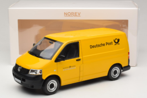 Volkswagen T5 Transporter Deutsche Post Norev 1:18 188617 Kov – obrázok 2 z 9