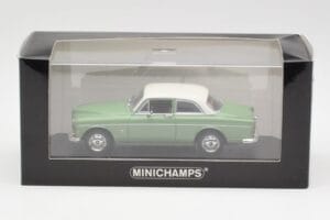 Volvo 121 Amazon Svetlo Zelený & Biely Minichamps 1:43 430171005 Kov – obrázok 4 z 4