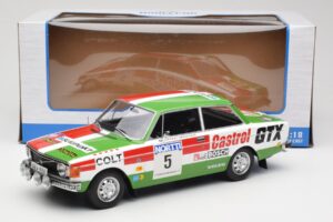 Volvo 142 #5 H. Mikkola / E. Rautanen Rally 1000 Lakes 1973 MCG 1:18 MCG18529R Kov – obrázok 6 z 6