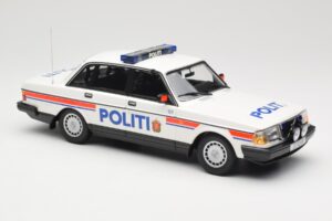 Volvo 240 GL Politi Norway Minichamps 1:18 155171491 Kov – obrázok 4 z 6