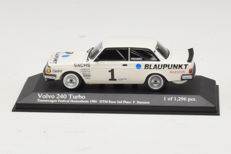 Volvo 240 Turbo #1 P. Stureson IPS Motorsport DTM 1986 Minichamps 1:43 400861701 Kov