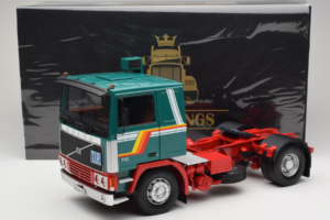 Volvo F1220 Zelený Červený Road Kings 1:18 RK180032 Kov – obrázok 8 z 8