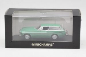 Volvo P1800 ES Britská Závodná Zelená Minichamps 1:43 430171671 Kov – obrázok 4 z 4