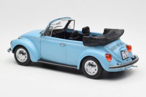 Volkswagen Beetle 1303 Kabriolet Svetlo Modrý Norev 1:18 188531 Kov – obrázok 5 z 6