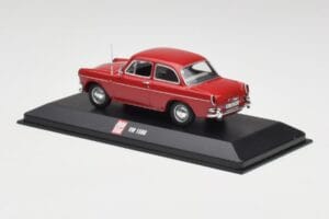 Volkswagen 1500 Ruby Červený Minichamps 1:43 VW001 Kov – obrázok 3 z 4