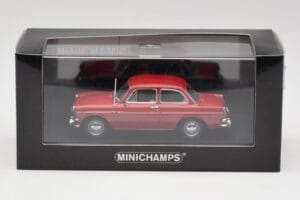 Volkswagen 1500 Ruby Červený Minichamps 1:43 VW001 Kov – obrázok 4 z 4