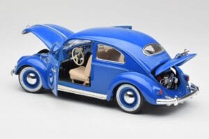 Volkswagen Beetle Modrý Bburago 1:18 23124646 Kov – obrázok 5 z 8