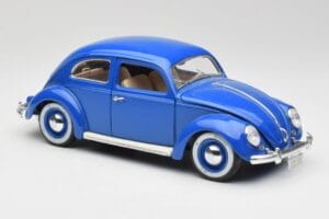 Volkswagen Beetle Modrý Bburago 1:18 23124646 Kov – obrázok 6 z 8