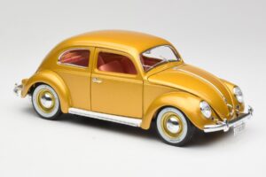 Volkswagen Beetle Zlatý Bburago 1:18 3361 Kov – obrázok 6 z 8