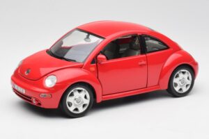 Volkswagen New Beetle Červený Bburago 1:18 8185108 Kov