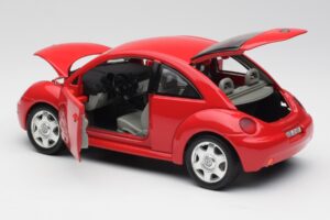 Volkswagen New Beetle Červený Bburago 1:18 8185108 Kov – obrázok 5 z 8