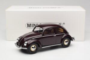 Volkswagen Beetle Ruby Červený Minichamps 1:18 107054002 Živica – obrázok 6 z 6