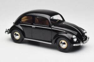 Volkswagen Beetle Type 1 Čierny Minichamps 1:18 107054001 Kov – obrázok 4 z 6