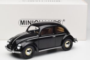 Volkswagen Beetle Type 1 Čierny Minichamps 1:18 107054001 Kov – obrázok 6 z 6