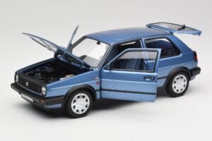 Volkswagen Golf Mk2 10 Million Star Modrá Metalíza Norev 1:18 188562 Kov – obrázok 2 z 8