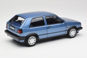 Volkswagen Golf Mk2 10 Million Star Modrá Metalíza Norev 1:18 188562 Kov – obrázok 3 z 8